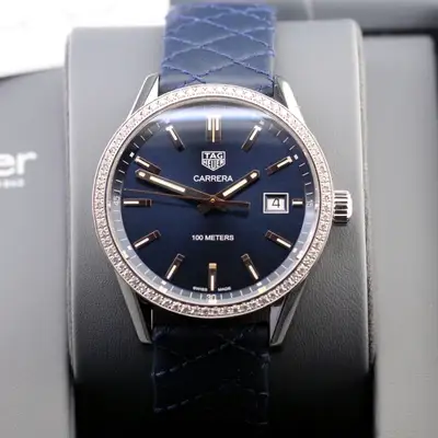 TAG Heuer Carrera Blue Diamond Swiss