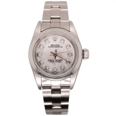 Rolex Oyster Perpetual Steel White MOP