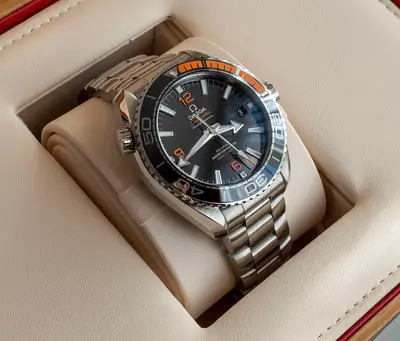 Omega Seamaster Planet Ocean Black/Orange