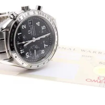 Omega OMEGA Speedmaster 3513.52 39mm SS Black Dial Automatic Watch #C6354