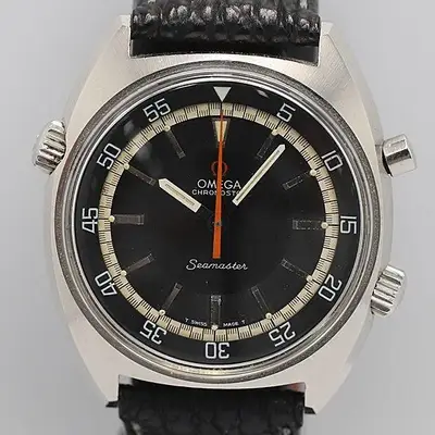 Omega SEAMASTER CHRONOSTOP Black #VWM1324