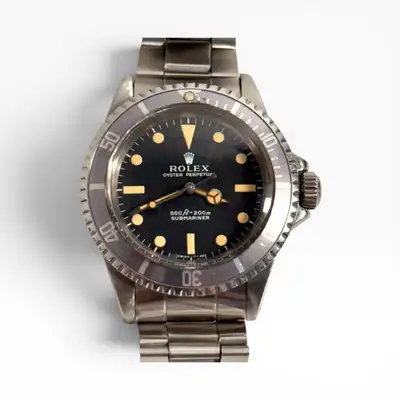 Rolex W/ Rolex Submariner Black Matte Steel