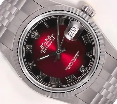 Rolex Datejust Stainless Steel Jubilee Fluted