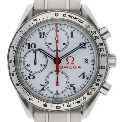 Omega OMEGA 3513.20.00 Speedmaster Olympic white Dial Automatic Stainless Steel