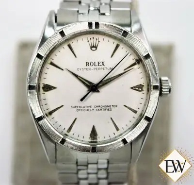 Rolex Steel Turned Bezel Rolex Oyster Perpetual