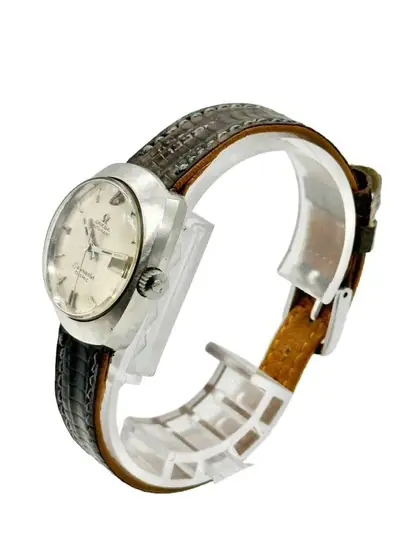 Omega Seamaster Cosmic TOOL102 Leather Stainless