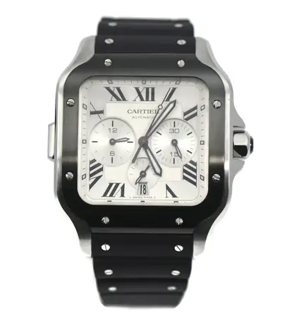 Cartier Santos Chronograph Stainless Steel WSSA0017