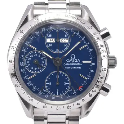 Omega Speedmaster Triple Calendar Blue