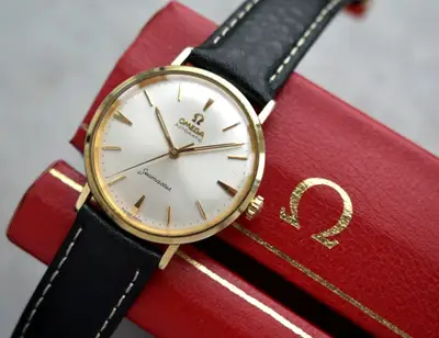 Omega Seamaster Gold Boxed