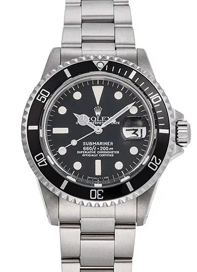 Rolex Submariner Date 1680 Black Stainless