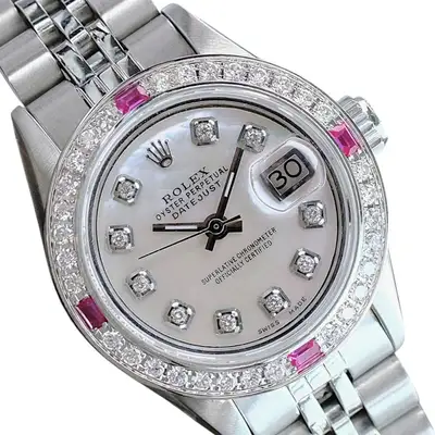 Rolex Datejust Stainless Steel White MOP