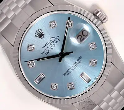 Rolex Men Datejust Stainless Steel -18k