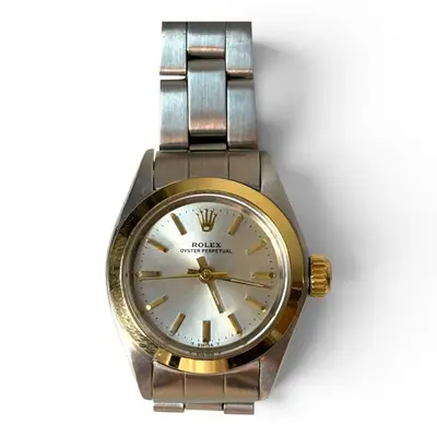 Rolex Oyster Perpetual Two Tone 6718