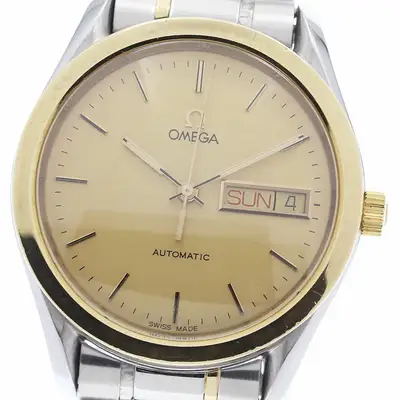 Omega Seamaster Date with Yellow Gold