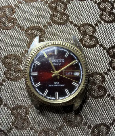 Unknown KRONOTRON Electra Gold Tone Date Oyster