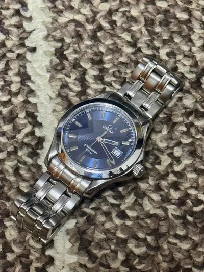 Omega Seamaster Navy Stainless Steel Men’s