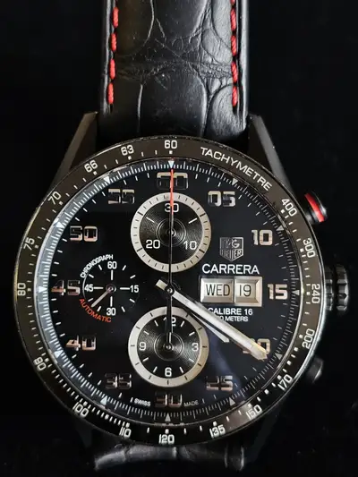 TAG Heuer Carrera Chronograph Black CV2A81.FC6237