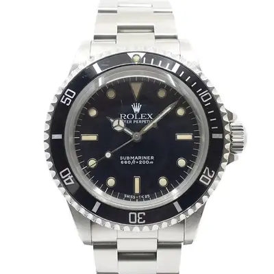 Rolex Submariner Luminous Hands/Markers 5513 Black