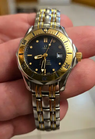 Omega Seamaster Profesional Blue Date Two-Tone