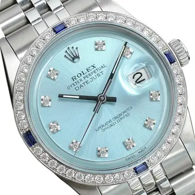 Rolex Datejust Ice Diamond- Bezel Jubilee