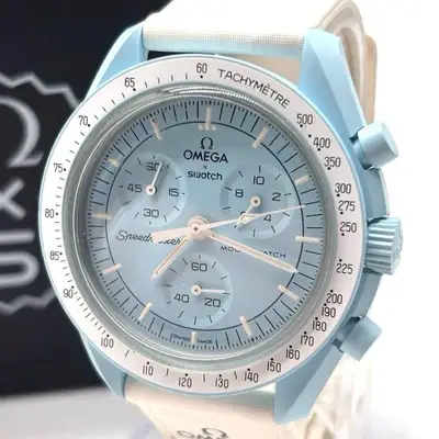 Omega X Swatch Speedmaster Mission Uranus