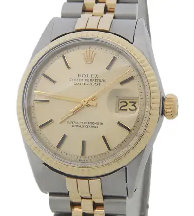 Rolex Datejust 2Tone Stainless Steel Yellow