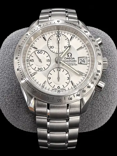 Omega Speedmaster Chronograph Date Steel Bracelet