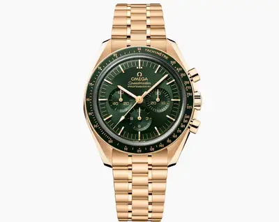 Omega OMEGA Speedmaster Moonwatch Professional 42MM 18K Green Dial 310.60.42.50.10.001