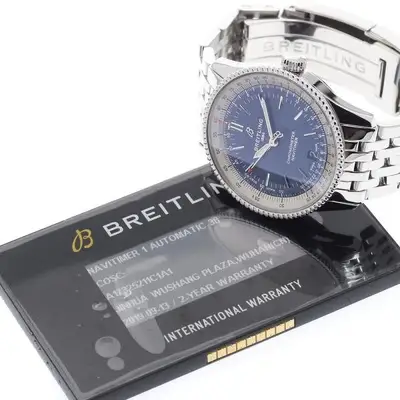 Breitling NAVITIMER A17325 SS Navy #C19142
