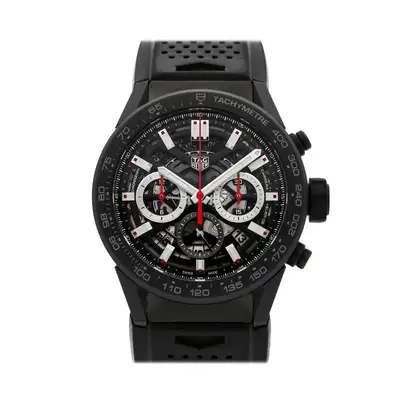 TAG Heuer Carrera Chronograph Blk Ceramic