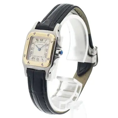 Cartier Santos Galbe SM SS #C4470