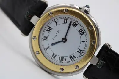 Cartier Santos Ronde Vendome Steel 18ct
