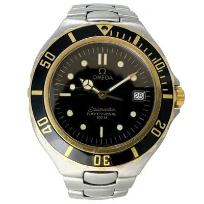 Omega Seamaster Professional Pre-Bond K18YG Bezel