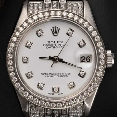 Rolex Women's Rolex Datejust Diamond Bezel 6.45ct