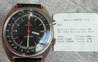 Omega Seamaster Chronostop Wind Maintained From