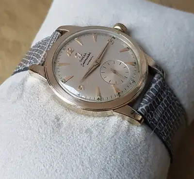Omega Seamaster F6249 bumper gold filled