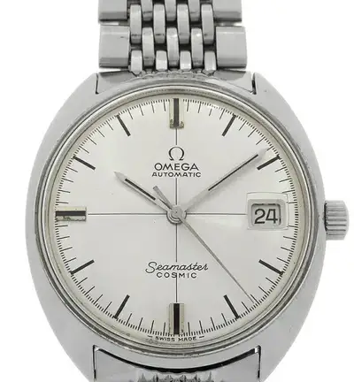 Omega Seamaster Cosmic Silver Stainless Steel