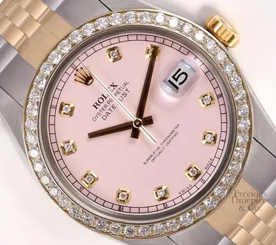 Rolex Datejust Two-Tone Jubilee Diamond Bezel