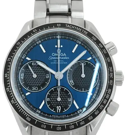Omega Speedmaster Racing Blue;Black