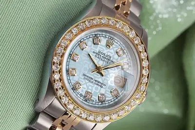 Rolex Datejust Ice Blue Two Tone