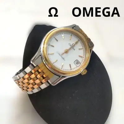 Omega Seamaster Date Women's Two-Tone (Exterior