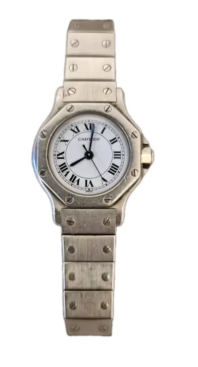 Cartier Santos Galbée Automatique, 090620374, Hexagonal