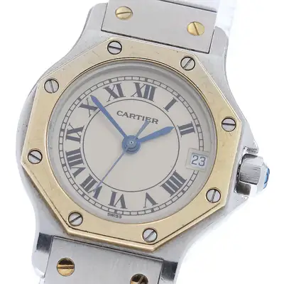 Cartier Santos Octagon SM W2001683 Date