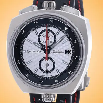 Omega Seamaster Bullhead Chronograph Stainless Steel