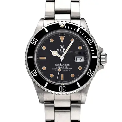 Rolex Rolex Submariner 16800 1987 40mm Stainless Steel Black Wristwatch #WW1071
