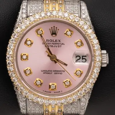 Rolex Datejust 6827 Diamond Bezel Two-Tone