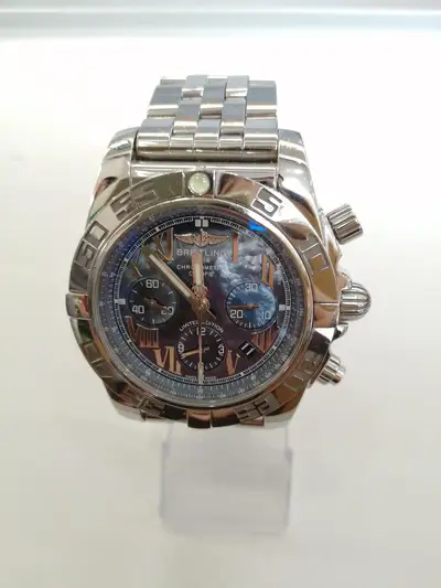 Breitling AB0111 CHRONOMAT44 ROMAN BLACK MOP
