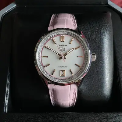 TAG Heuer Carrera Date Diamond Mother