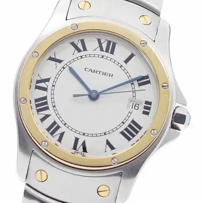 Cartier W20037R3 Santos Ronde MM Date