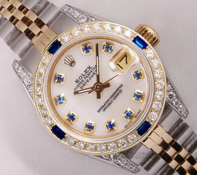Rolex Datejust Two Tone White MOP